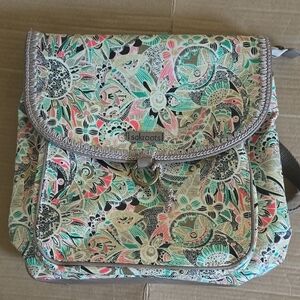 Sakroots Coral Spirit Desert convertible backpack